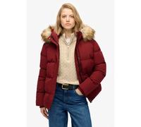 Superdry - Everest Classic Puffer Jacket - Doudoune femme Stanton Red - L