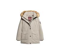 Superdry Everest Faux Fur Parka Gris XS Femme