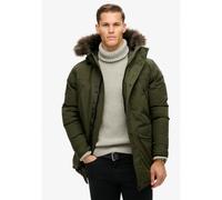 Superdry - Everest Faux Fur Parka Jacket - Parka homme Army Khaki Green - L
