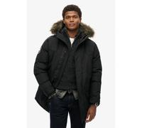 Superdry Everest Faux Fur Jacket Noir S Homme