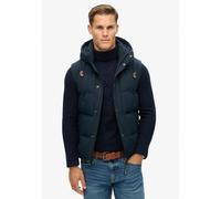 Superdry - Everest Hooded Puffer Gilet - Doudoune homme Eclipse Navy - XL