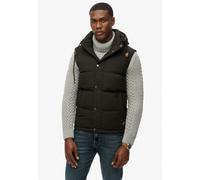 Superdry - Everest Hooded Puffer Gilet - Doudoune homme Jet Black - L