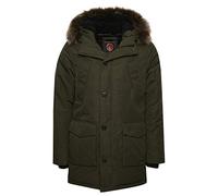 Superdry Everest Parka, Army Khaki, S Homme