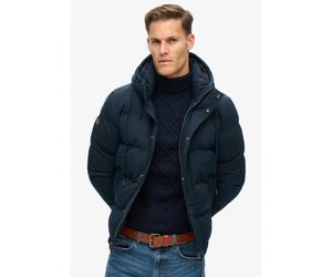 Superdry - Everest Short Hooded Puffer - Doudoune homme Eclipse Navy - M
