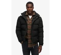 Superdry - Everest Short Hooded Puffer - Doudoune homme Jet Black - M
