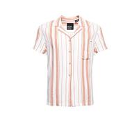 Superdry Femme Chemise Vintage Arizona Orange Rayé 40