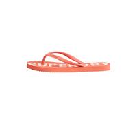 Superdry Femme Code Essential Tongs Tongues, Hyper Fire Coral, Medium
