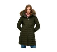 Superdry, Femme, Manteaux, Vert, Taille: 36 FR Fuji Parka
