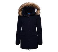 Superdry Femme Parka Everest Bleu Marine Éclipse 36
