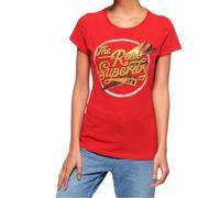 T-shirt femme Superdry The Real Sparkle coton XS