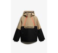 Superdry - Freestyle Overhead Ski Jacket - Veste ski homme Buckwheat Beige - M
