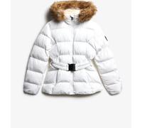 Superdry Fuji Belted Puffer Jacket pâle FR 48 (EU 46)