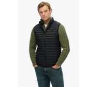 Superdry - Fuji Lite Padded Gilet - Doudoune sans manches homme Jet Black - XXL