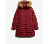 Superdry Fuji Manteau mi-long à fausse capuche