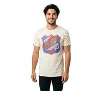 Superdry T-shirt manches courtes Gasoline Graphic Relaxed Beige XL Homme