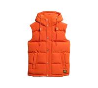 Superdry Everest Down Vest Orange M Homme