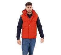 Superdry Everest Down Vest Orange M Homme