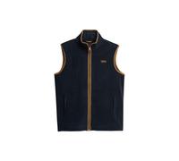 Superdry Gilet 'Estate' marine / marron, Taille XXL