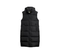 Superdry Longline Puffer Jacket Noir XS Femme