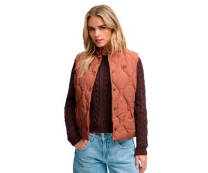 Superdry Gilet Onion Quilt Crinkle Snap