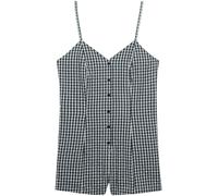 Superdry Gingham Cami Playsuit bleu FR 40 (EU 38)