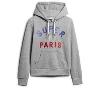 Superdry Glitter Graphic Logo Hoodie L
