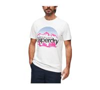 Superdry - Great Outdoors T-shirt - Homme - Tops - Blanc - Taille: XL