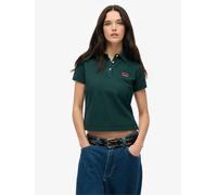 Superdry Green Athletic Essentials Graphic Polo Shirt Green 16