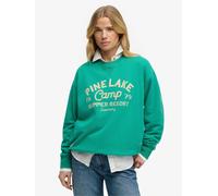 Superdry Green Beach Large Crew Neck Sweat Top
