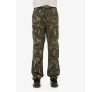 Superdry Green Camo Lightweight Beach Cargo Trousers