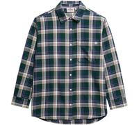 Superdry Green Check Flannel Boyfriend Shirt Green 16
