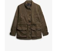 Superdry Green Dropped Waist Jacket