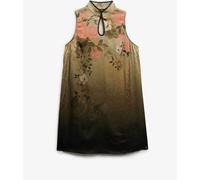 Superdry Green Jacquard A-Line Mini Dress Green EU 42 (UK 14)