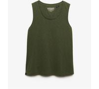 SUPERDRY Green Scoop Neck Tank Vest