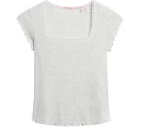 Superdry Grey Athletic Essential Square Neck T-Shirt