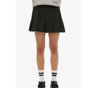 Superdry Grey Low Rise Pleated Mini Skirt Grey EU 40 (UK 12)