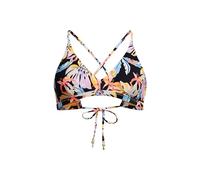 Superdry Haut de bikini triangle pour femme avec bretelles croisées dans le dos, Orange tropical, M