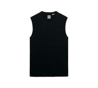 Superdry Herren Essential Tanktop aus Bio-Baumwolle mit Logo Schwarz L