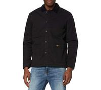 Superdry Homme Chemise Utility Mix Over Noir Wax XL