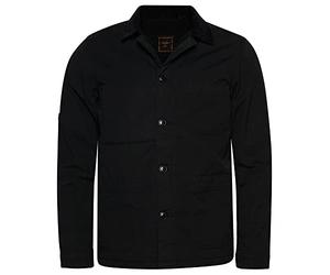 Superdry Homme Chemise Utility Mix Over Noir Wax XL