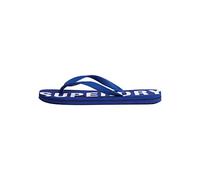 Superdry Homme Code Essential Tongs Tongues, Bleu Roi, Large