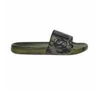 Superdry Homme Core Camo Pool Slide Sandal, Vert, 44 EU