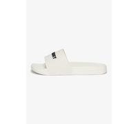 Superdry Homme Logo Pool Slide Sandal, Blanc, 40 EU