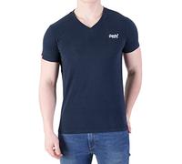 Superdry Homme Orange Label Vntge EMB Vee Tee T-Shirt Not Applicable, Bleu (Eclipse Navy 98t), X-Small