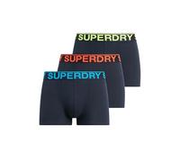 Superdry Boxers bleu nuit / aqua / vert clair / rouge orangé, Taille M