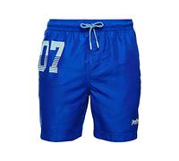 Superdry Homme Short de Bain Waterpolo Cobalt Racer S