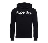 Superdry Homme Sweat à Capuche Core Logo Noir S