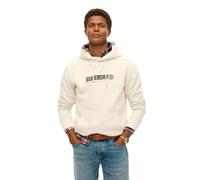 Superdry, Homme, Sweatshirts et sweats à capuche, Beige, Taille: S Sweat à Capuche Urbain