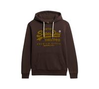 Superdry, Homme, Sweatshirts et sweats à capuche, Brun, Taille: S Vintage Logo Sweat à capuche