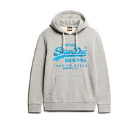 Superdry, Homme, Sweatshirts et sweats à capuche, Gris, Taille: 2XL Sweat à Capuche Graphique Neon VL en Gris